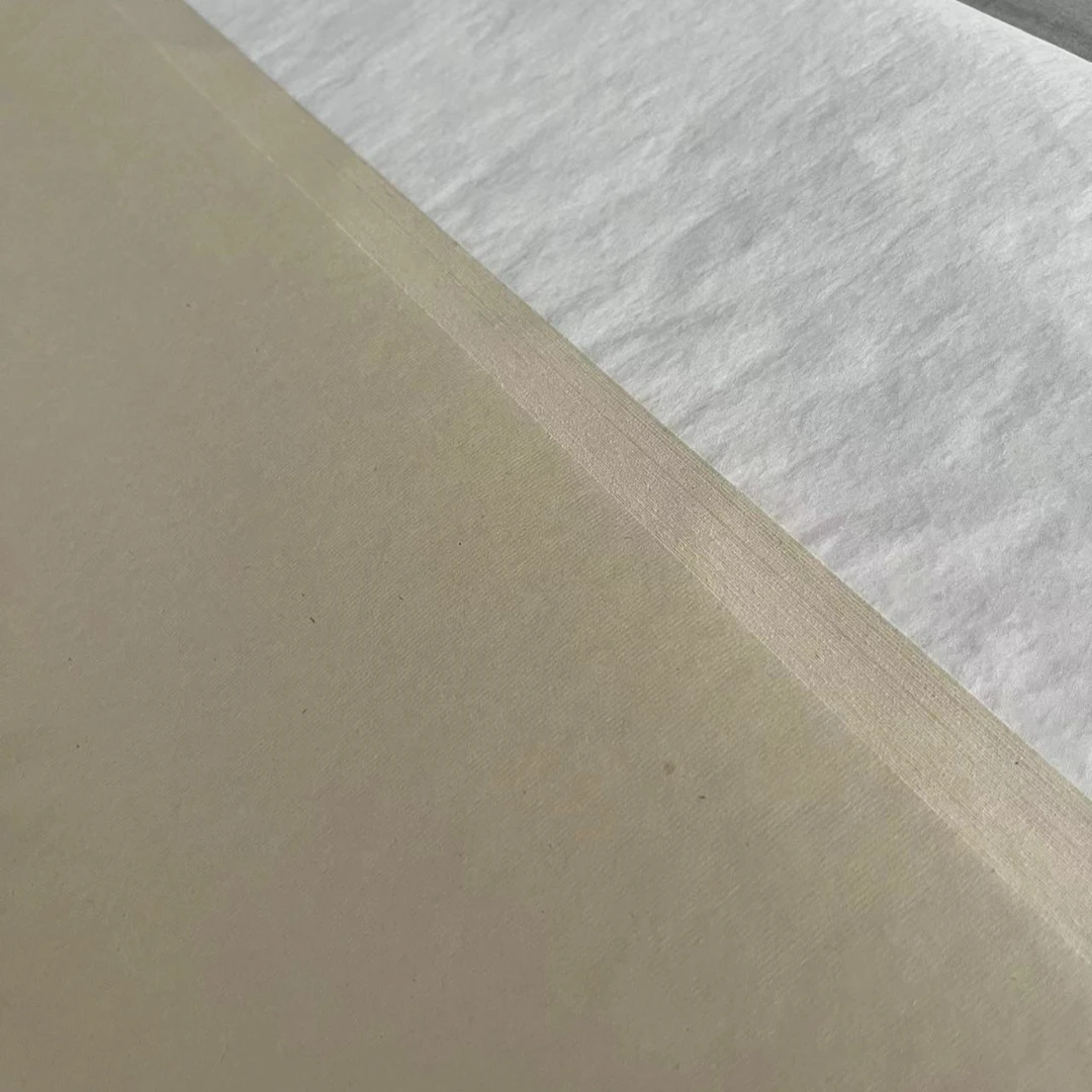 四尺69cm*138cm雁皮纸仿古色50张半生熟书法专用