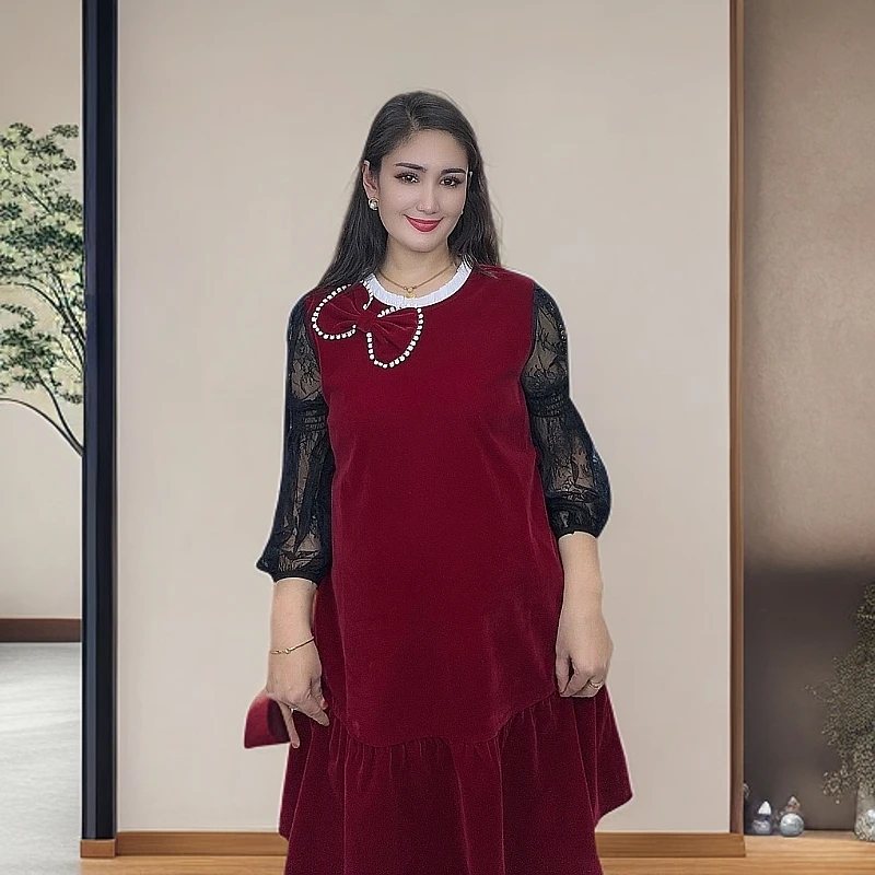 可爱版孕妇短款连衣裙