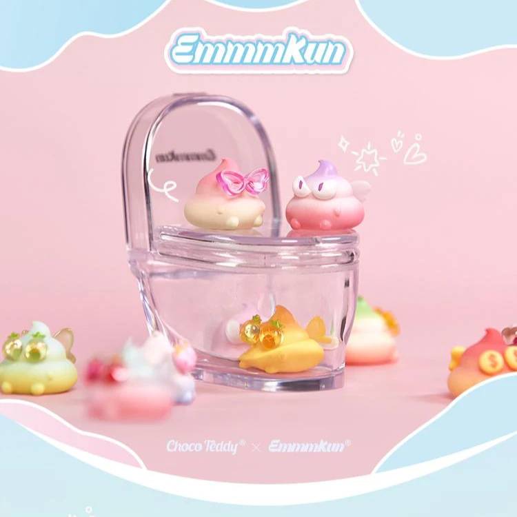 EmmmKun眼碌碌三代迷你萌粒盲袋潮玩盲盒手办可爱公仔礼物小摆件