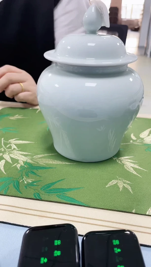 【闪购商品】将军罐景德镇陶瓷手工制作06
