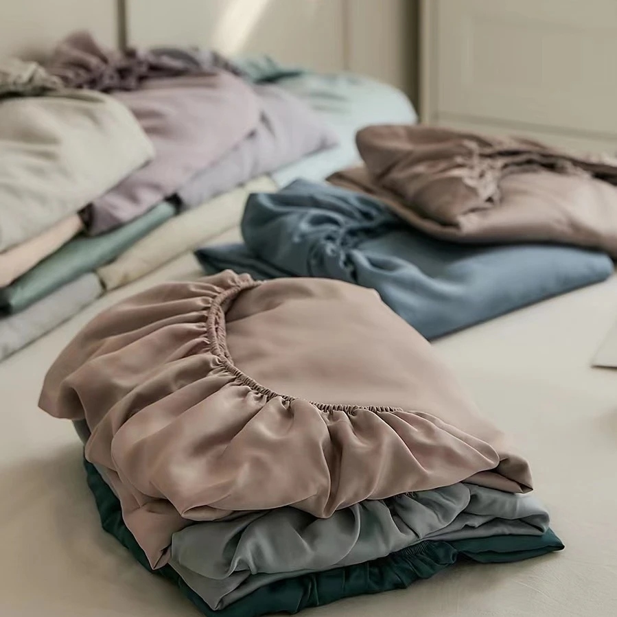 【床笠】纯棉纯色床笠 颜色不挑 90 柔软  简约成人 隔脏亲肤