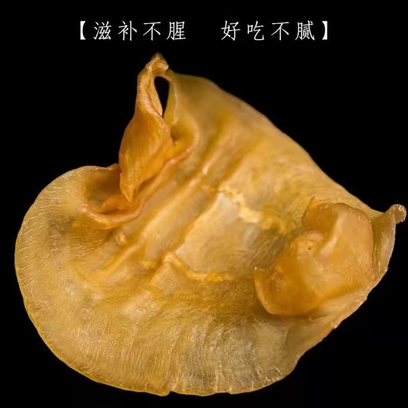 赤嘴鳘鱼胶花胶红鸡赤嘴天然自晒胶质精选鳖鱼肚高品质低脂干货