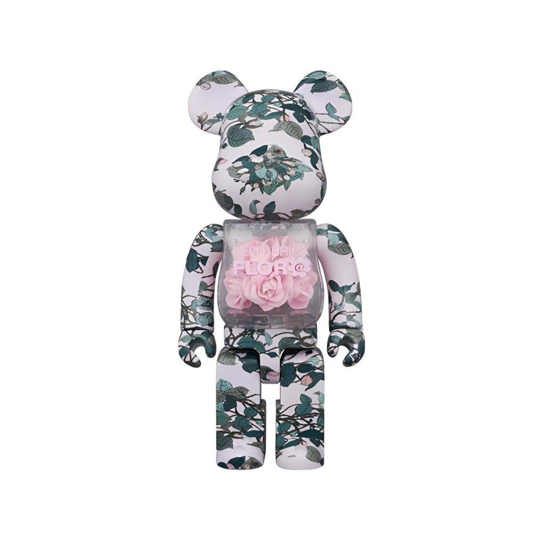 Bearbrick 积木熊 粉色玫瑰 400%