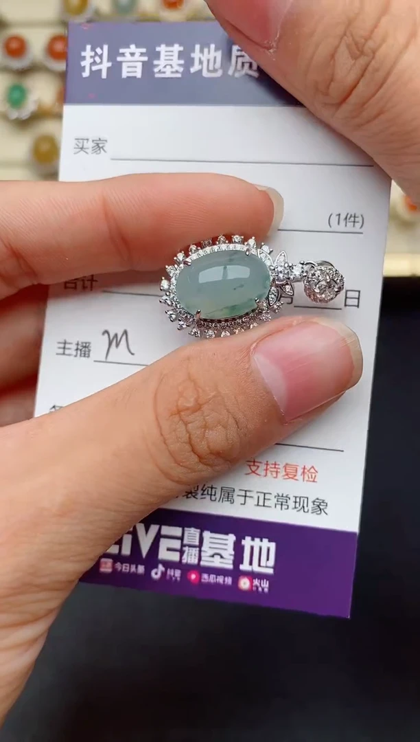 【闪购商品】翡翠颈饰银S925镶嵌......