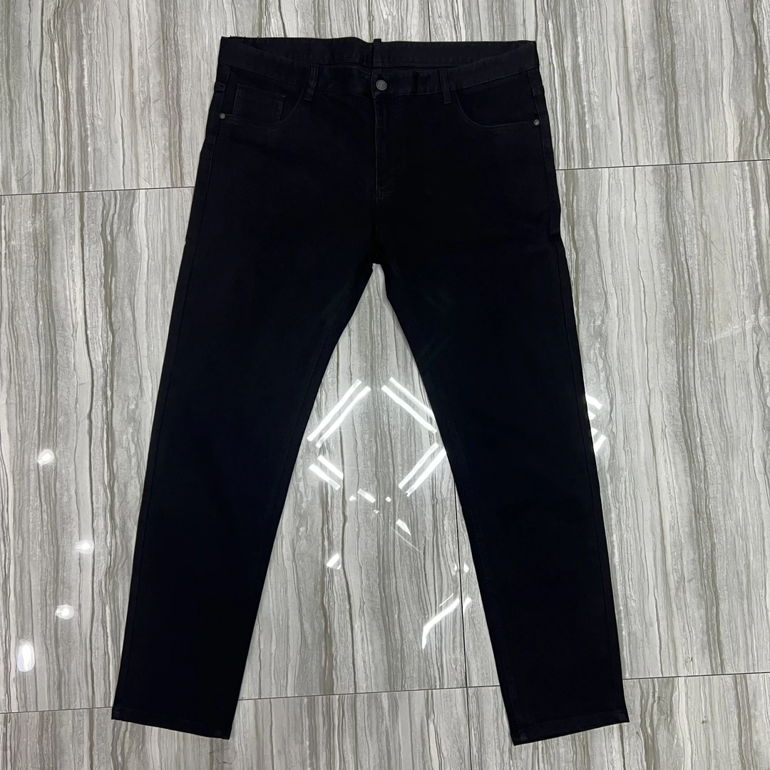 【迪珂斯利】大码特价男士牛仔裤秋冬休闲百搭黑色牛仔裤