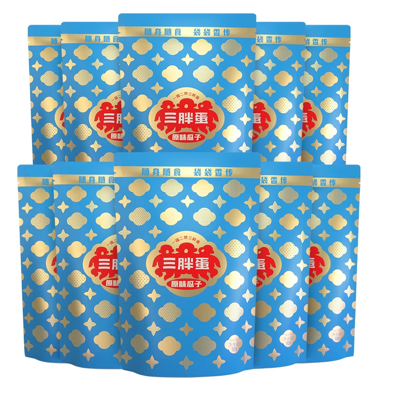 三胖蛋原味/五香瓜子葵花籽袋装90g*10袋