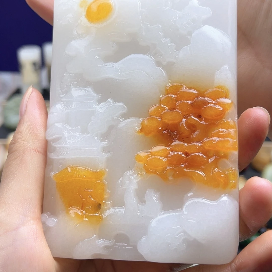 【闪购商品】和田玉（糖玉）颈饰未镶嵌