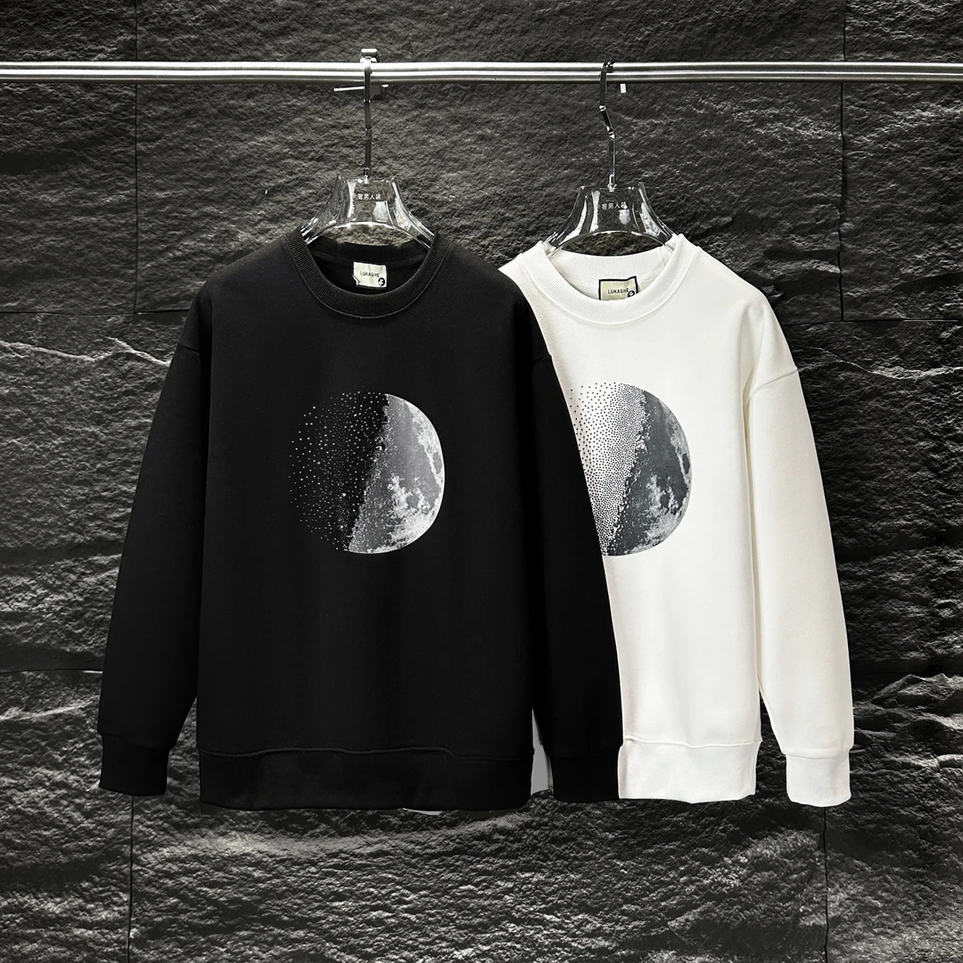 SP-A900-早秋季圆领烫钻月球时尚卫衣