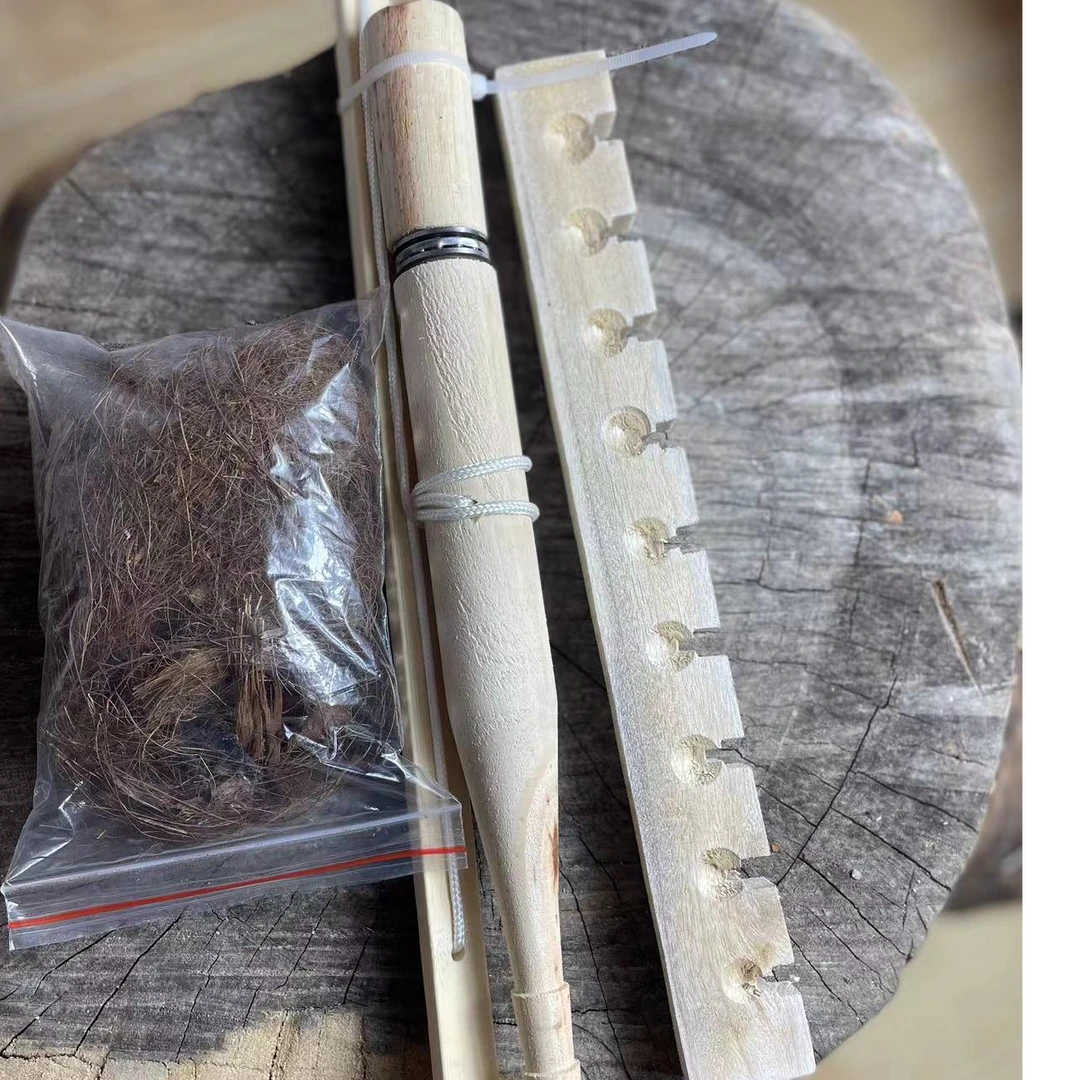 钻木取火工具套装研学拓展物理实验荒野户外求生练习夏令营团建