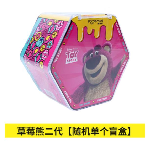 正版迪士尼Disney草莓熊盲盒公仔挂件玩具总动员系列莓开眼笑盲盒