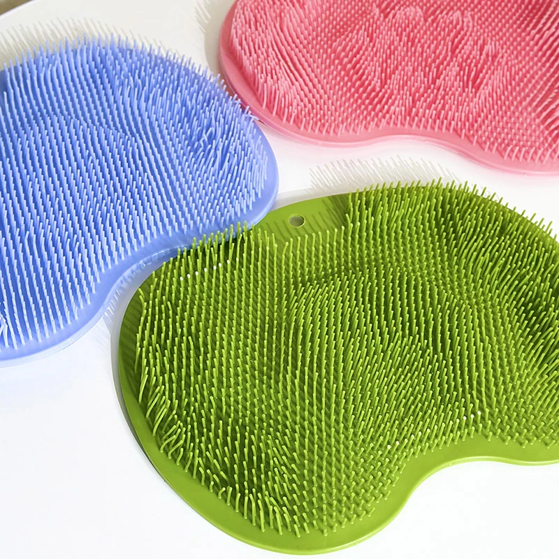 带吸盘洗脚搓脚懒人刷脚足底按摩垫子家搓脚垫防滑洗脚柔软多功能