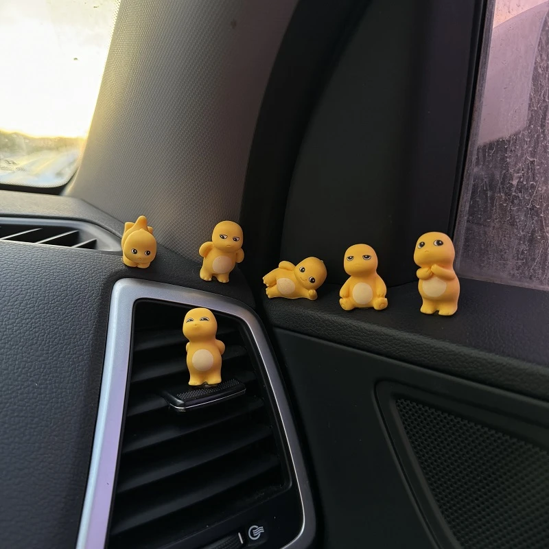 中控台可爱小龙车载件2024新款粉丝福利治愈系车内饰品摆件小汽车