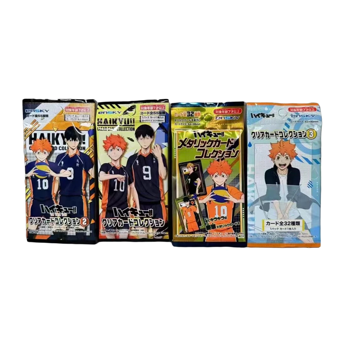 排球少年 食玩卡透卡金属卡 1/2/3弹 TV场面卡 拍立得相卡