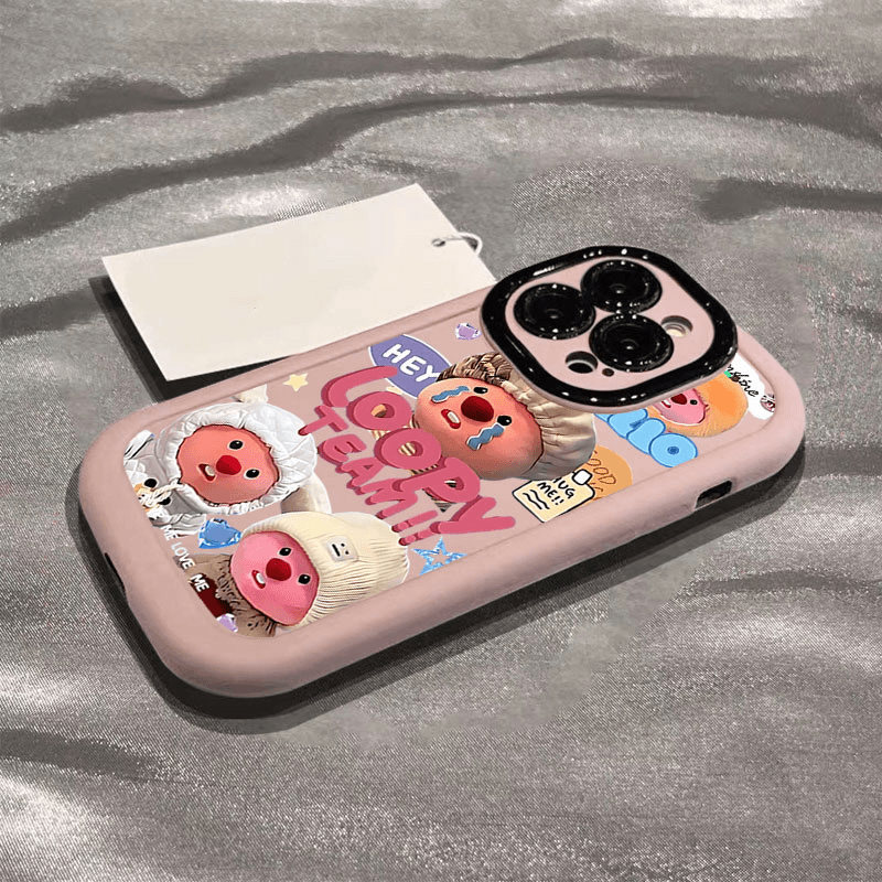 高级感可爱露比适用苹果15promax手机壳iphone14全包13/12/11/x