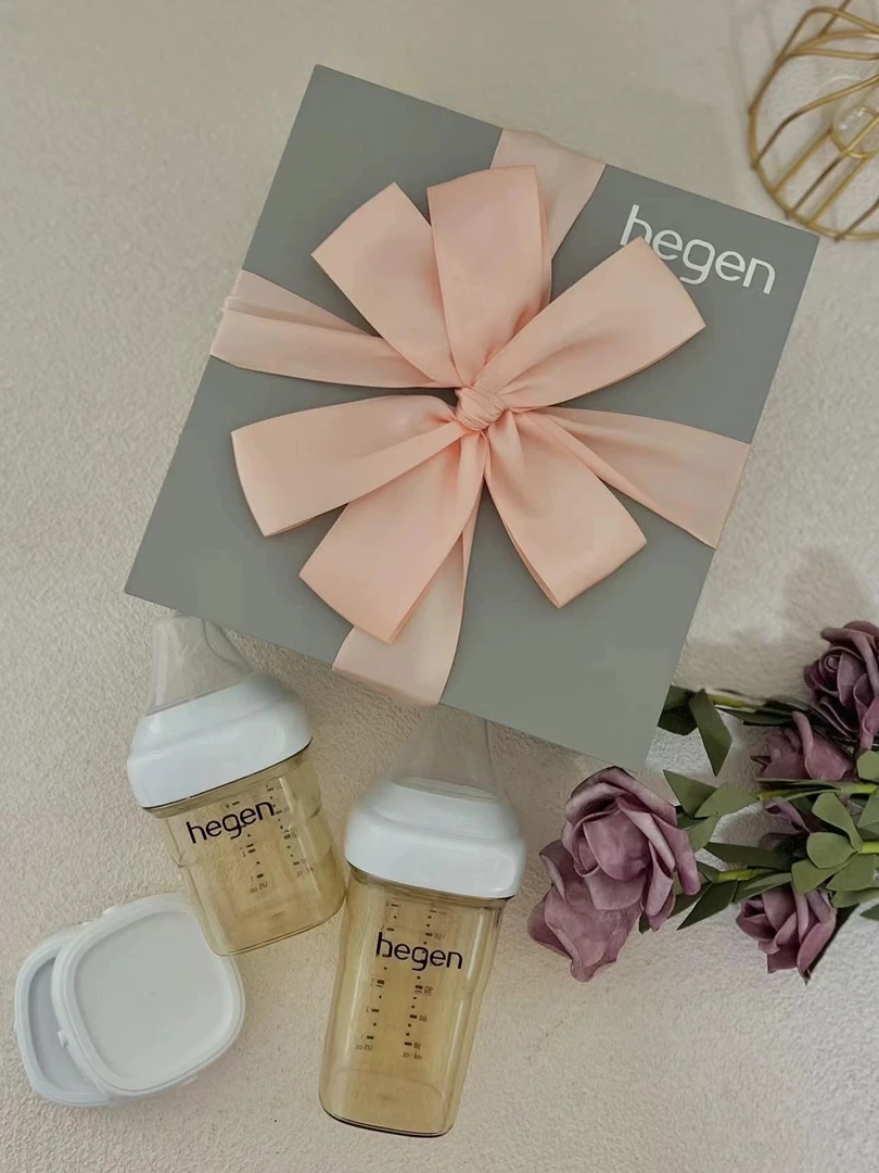 【官网可查】HG新生儿礼盒PPSU奶瓶防胀气防摔防爆仿母乳宽口径奶瓶