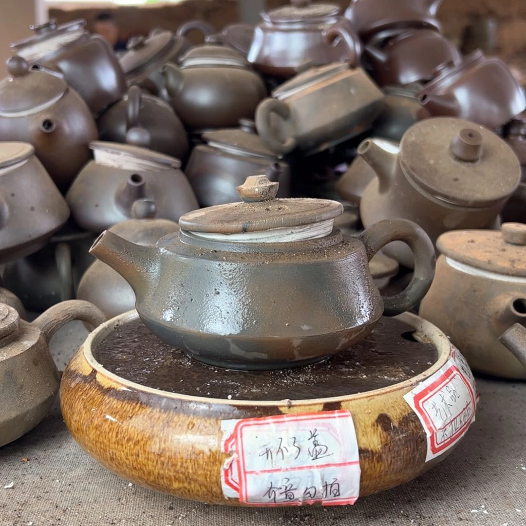 贵台龙窑柴烧茶壶A151