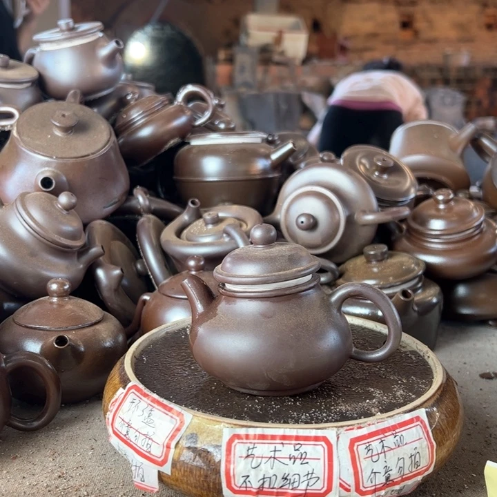 贵台龙窑柴烧茶壶A294