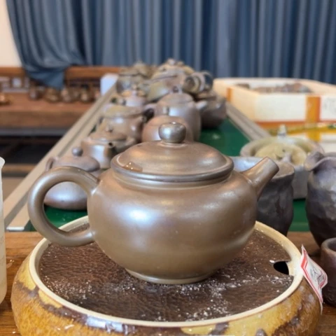 贵台龙窑柴烧茶壶266