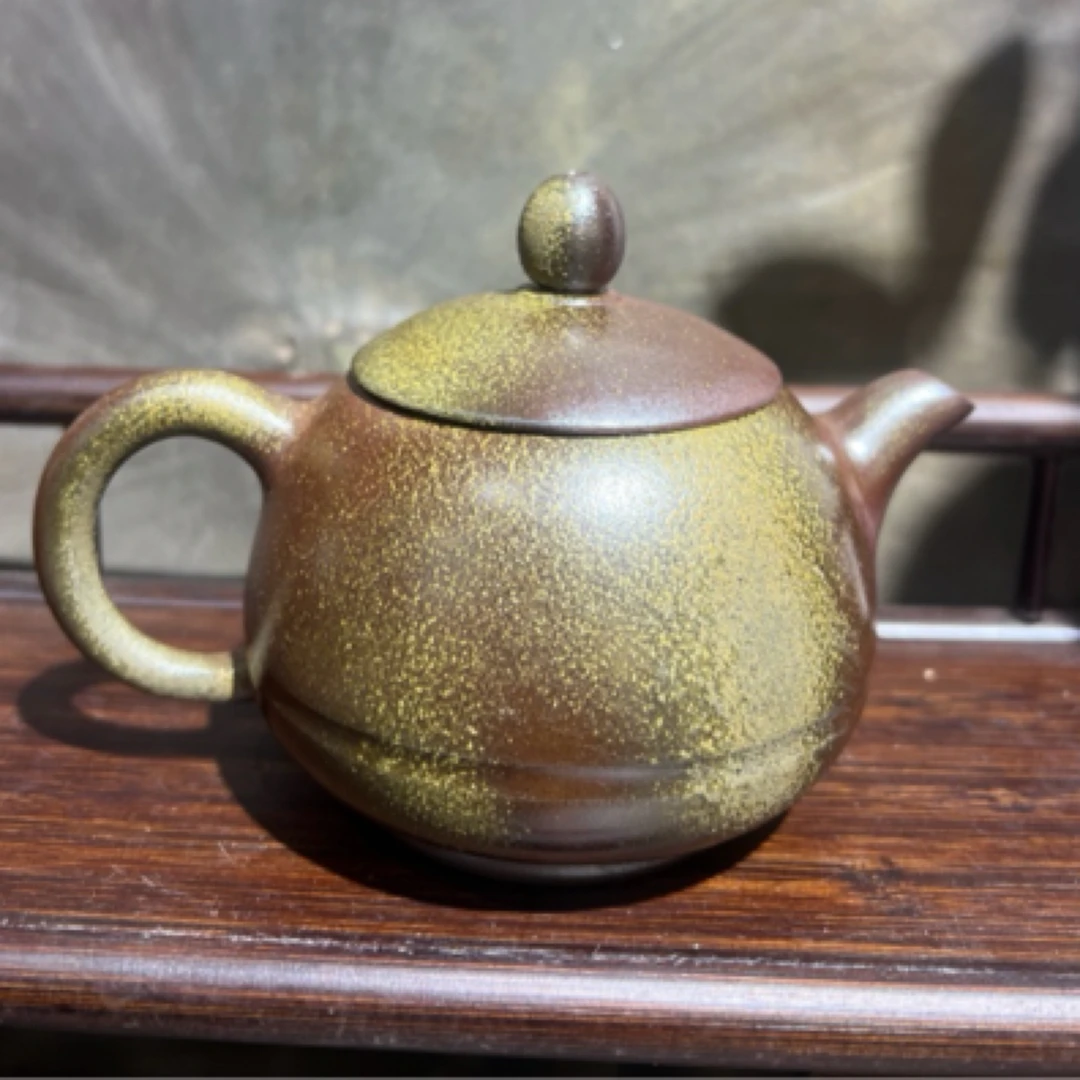 贵台龙窑柴烧茶壶
