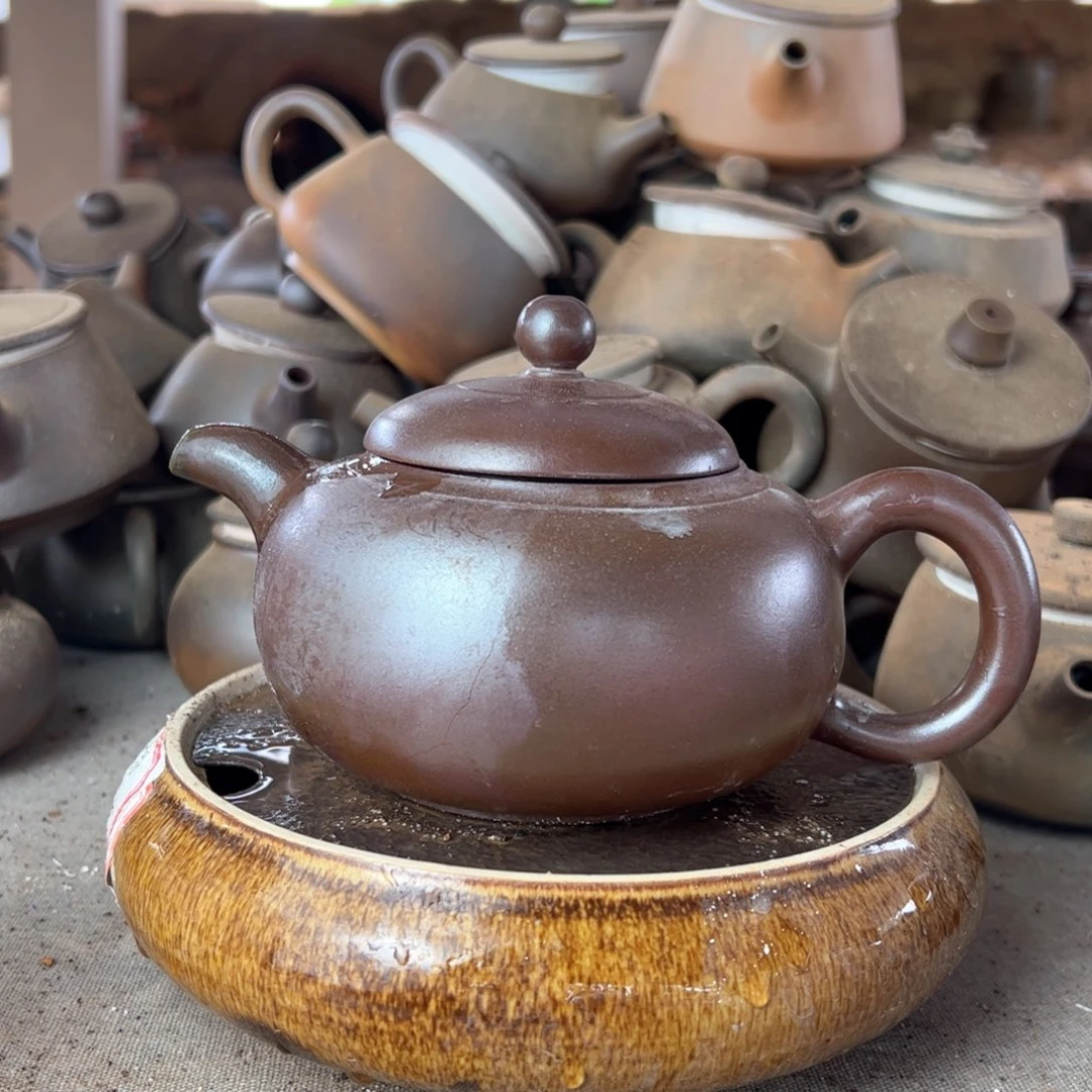 贵台龙窑柴烧茶壶A129