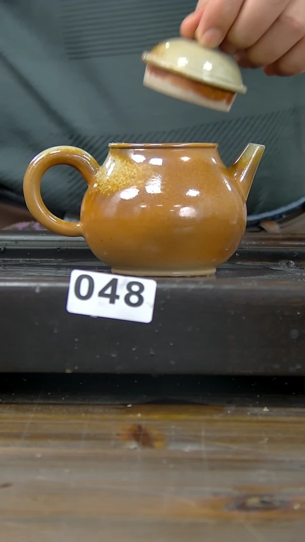 【闪购商品】贵台龙窑柴烧茶壶048