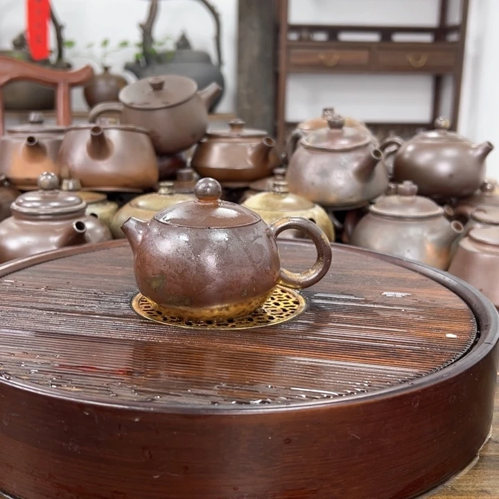 贵台龙窑柴烧茶壶59