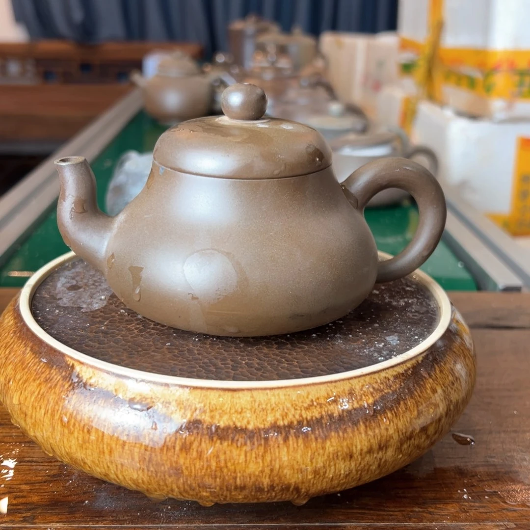 贵台龙窑柴烧茶壶172
