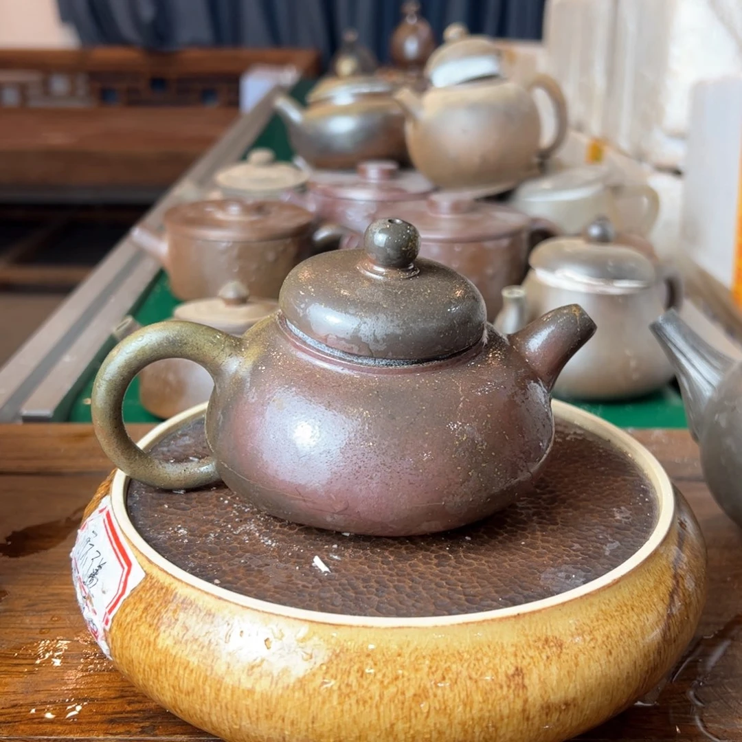 贵台龙窑柴烧茶壶99