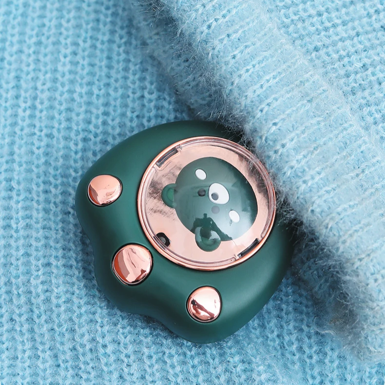 福利猫爪暖手宝女生网红迷你可爱神器usb充电式手握充电暖手宝