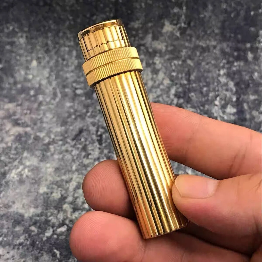 纯铜老式古董煤油打火机