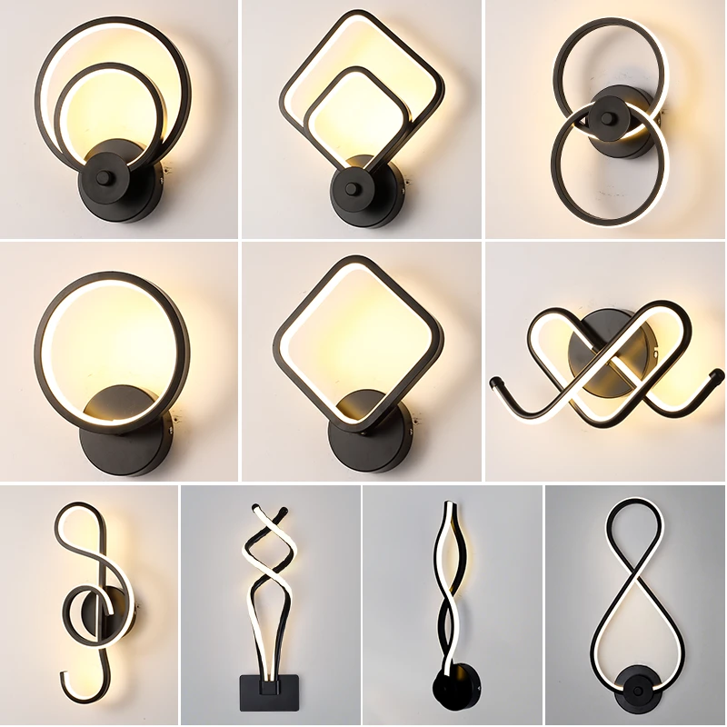 【中山灯具】壁灯卧室床头灯北欧现代简约轻奢客厅走廊灯厂家直销