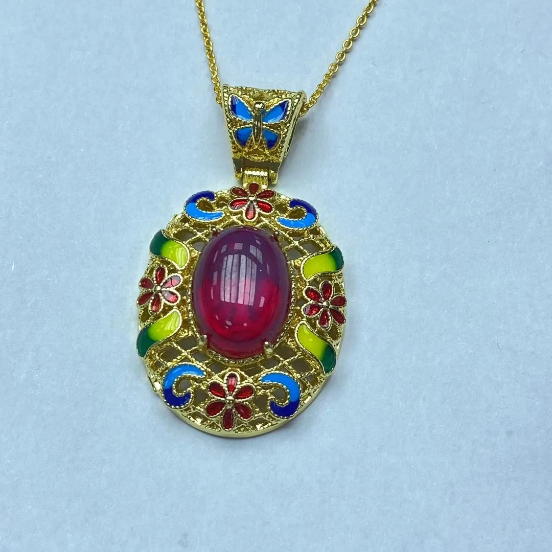 吊坠足银 吊坠   收藏级轻奢气质时尚百搭经典吊坠XD813403