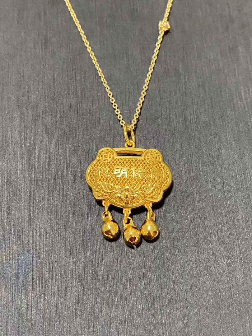 吊坠足银 收藏级轻奢气质时尚百搭经典吊坠 JS91896