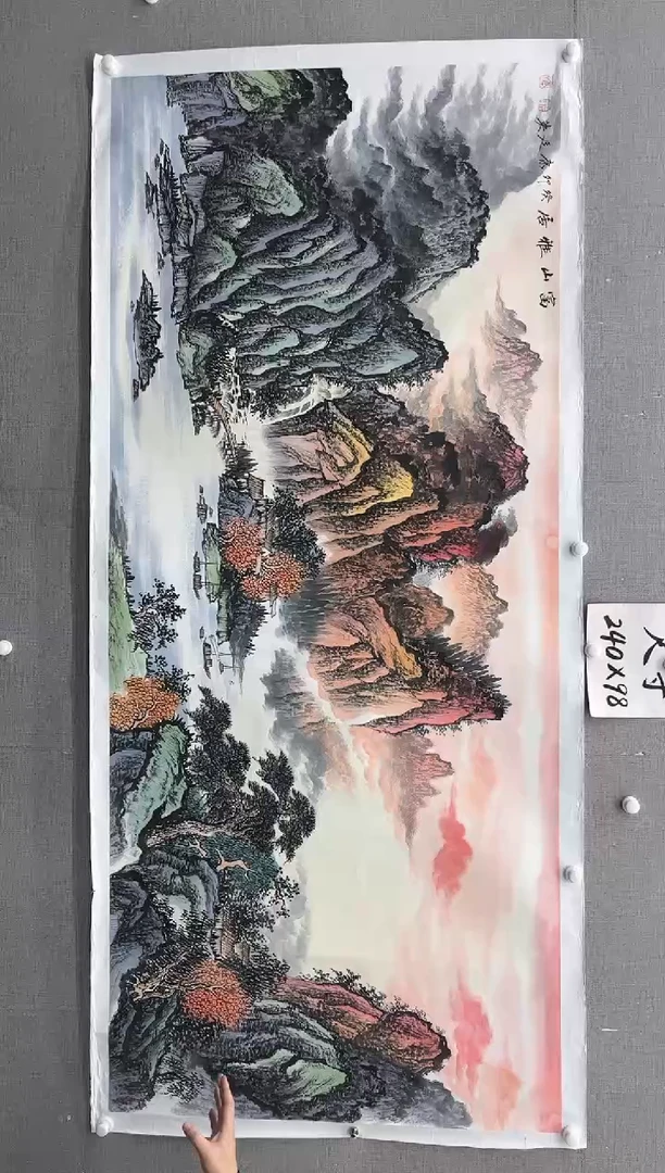 【闪购商品】绘画富山雅居-八尺-康廷英-2-8