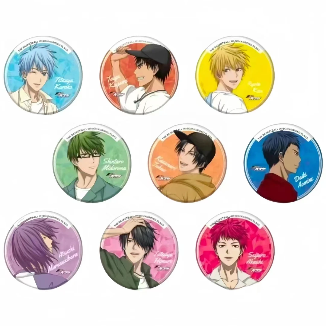 【黑子的篮球海边吧唧】黑篮沙滩瞬间吧唧全9种 潮玩盲盒(拆盒代拆)