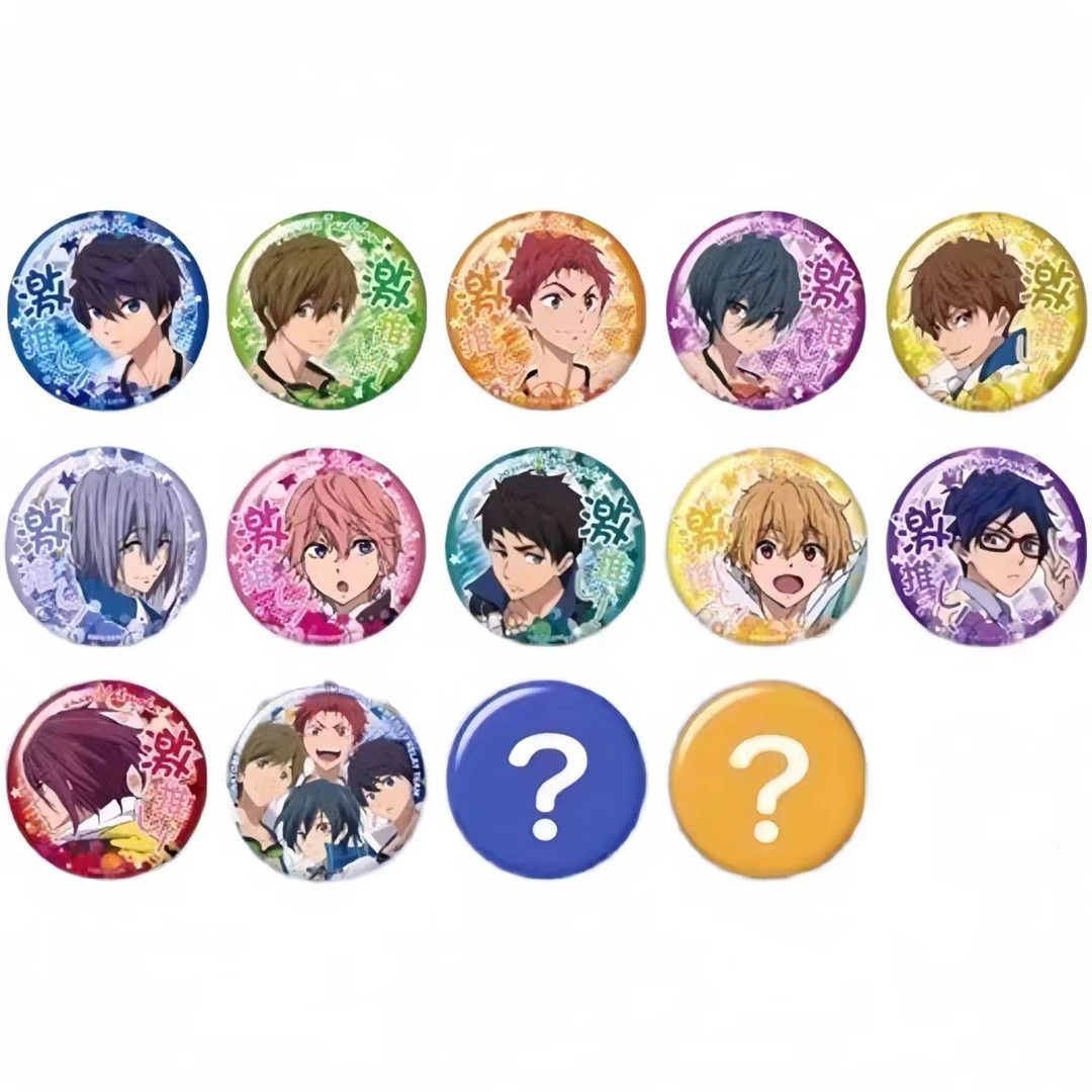 【FREE男子游泳部激推吧唧】全14种  潮玩盲盒 ( 拆盒 代拆）