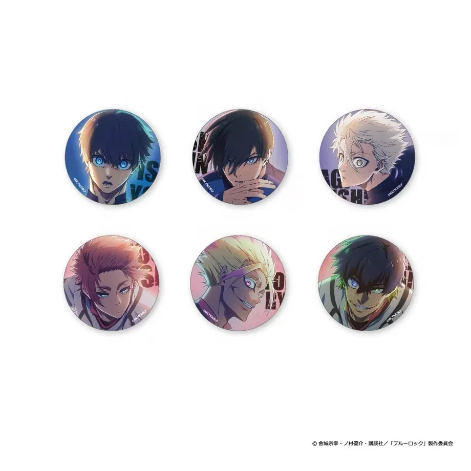 【蓝锁U20吧唧】全6种 蓝色监狱 潮玩盲盒(拆盒代拆)