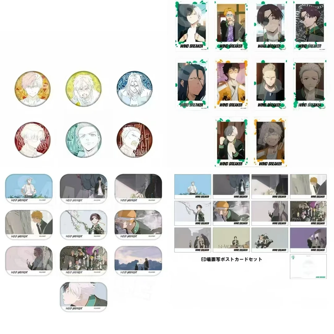 【防风铃川崎原画快闪系列】吧唧 拍立得 明信片潮玩盲盒(拆盒代拆)