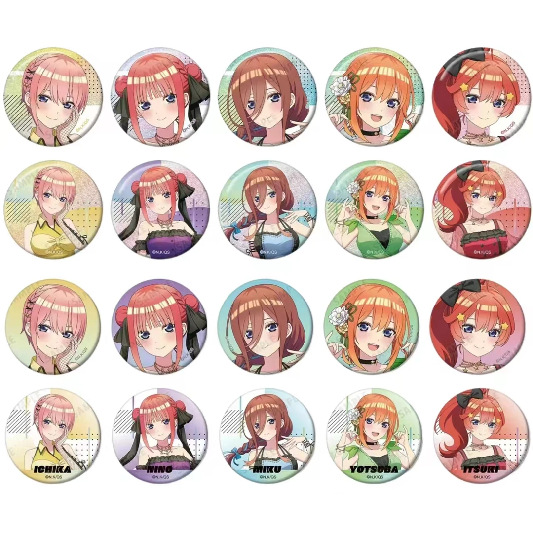 【五等分rocking star系列吧唧】五等分花嫁 潮玩盲盒(拆盒代拆)
