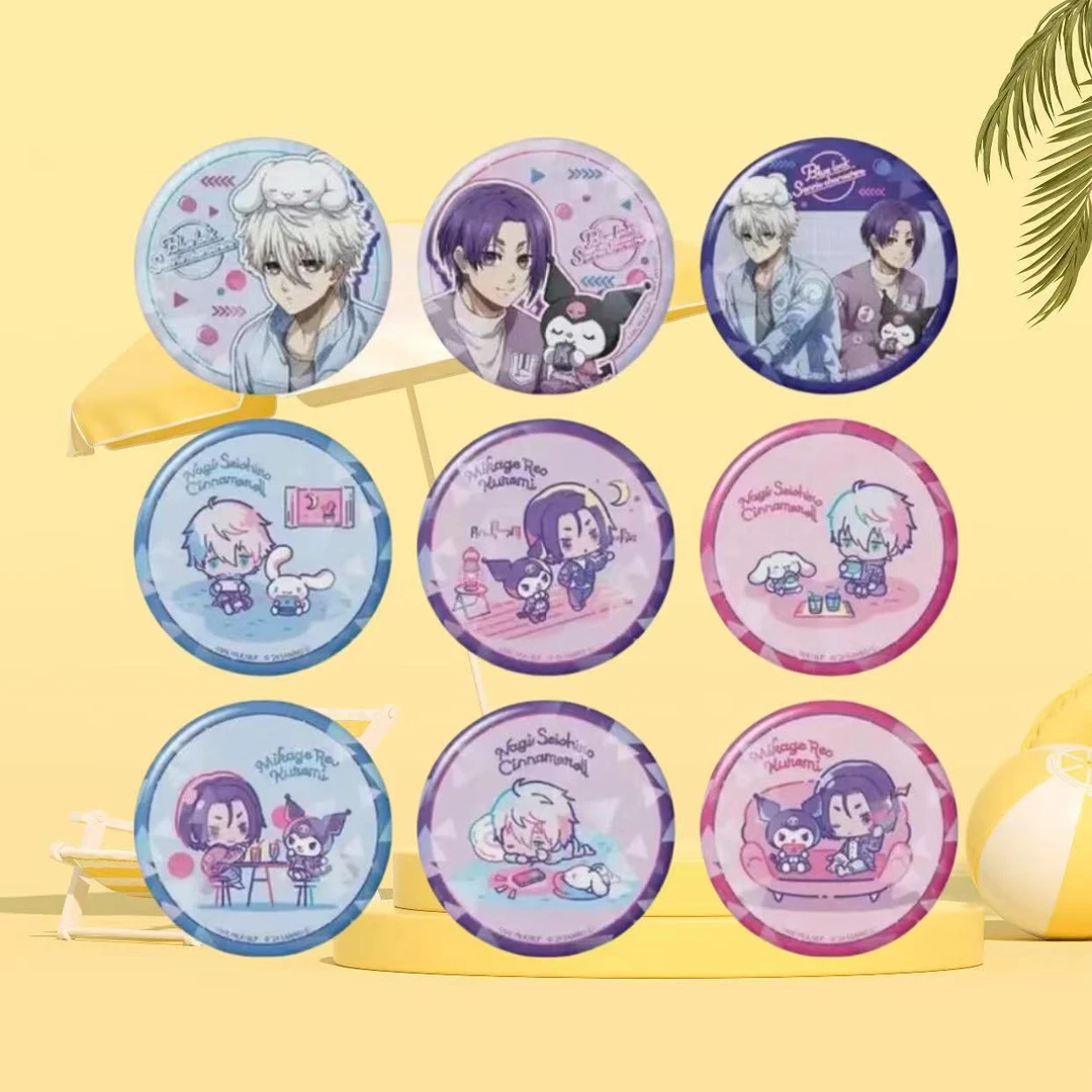 【蓝锁】蓝色监狱 三丽欧联动徽章 亚克力 盲盒