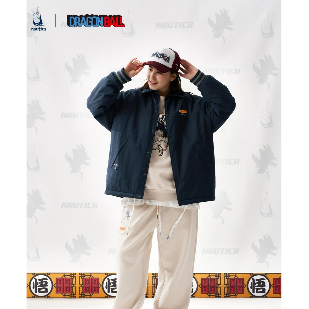 【联名限量】nautica x 龙珠联名日系中性休闲厚外套DGJW4301