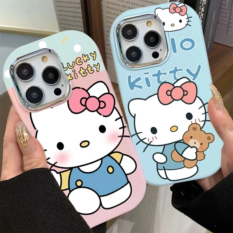 kitty猫帕恰狗卡通苹果15promax防摔14/13肤感12/11全包x/xr软壳