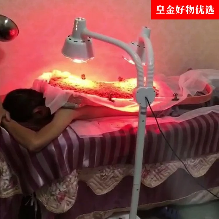 红外线理疗灯烤电烤灯理疗家用红光神灯美容院烤灯取暖红光灯泡