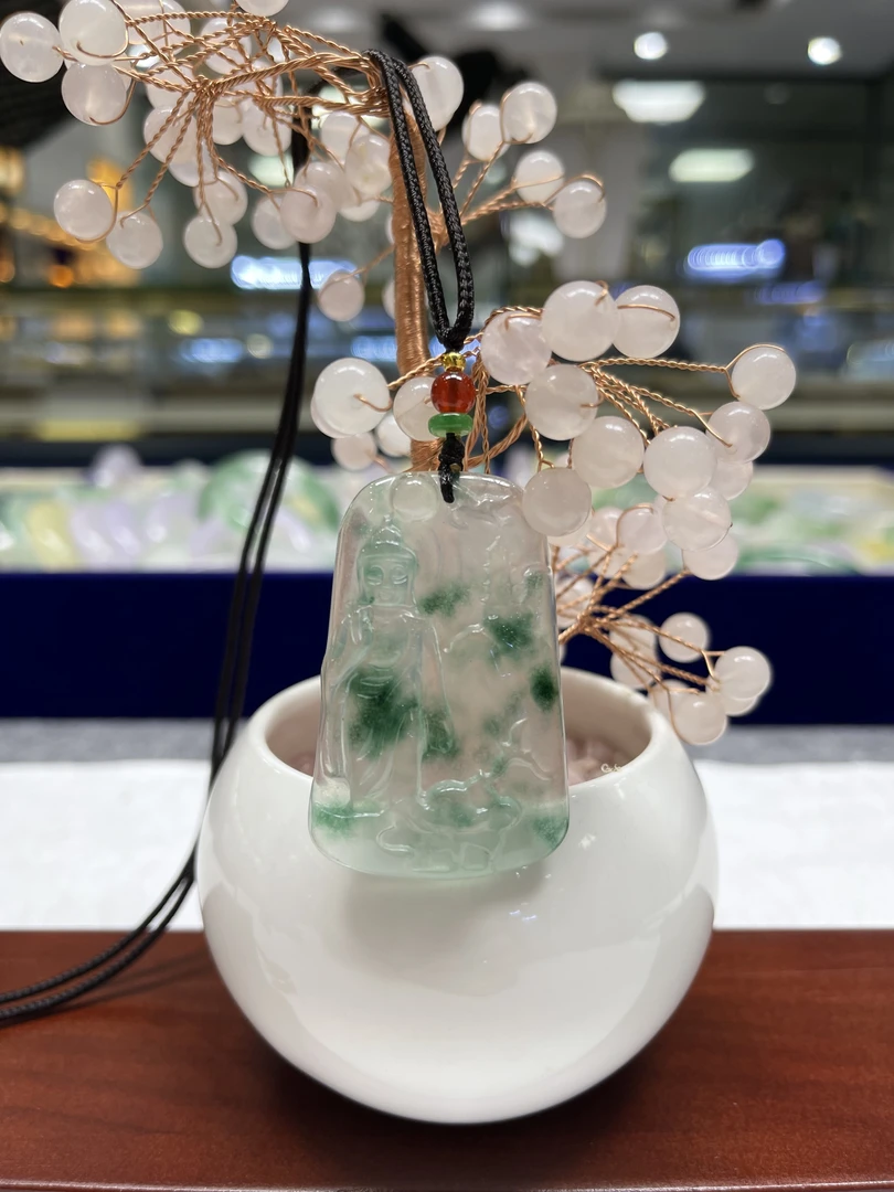 【闪购商品】飘花   虚空藏菩萨  吊坠未镶嵌A17