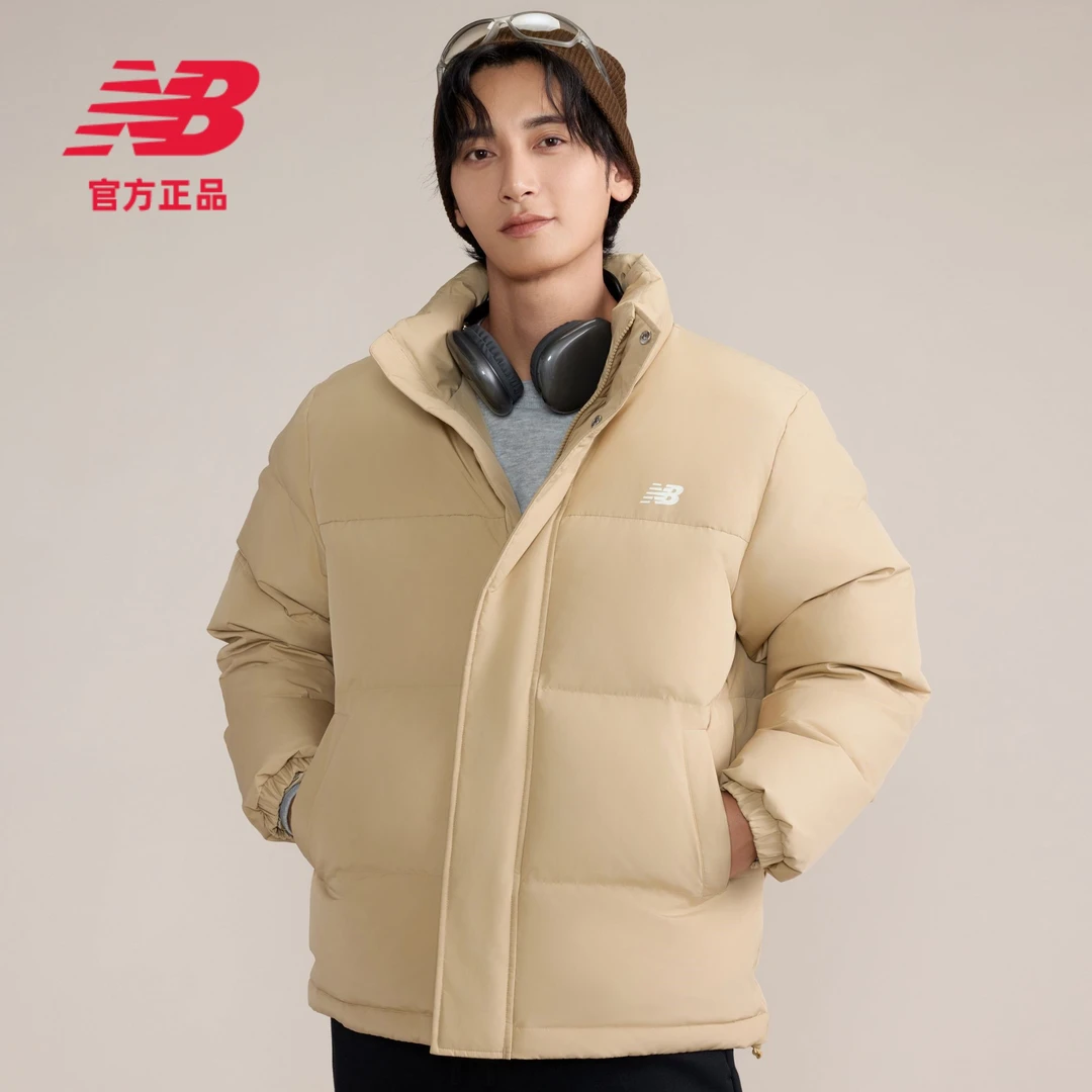 NEW BALANCE NB官方舒适休闲百搭保暖好羽绒鸭绒羽绒服AMJ43375