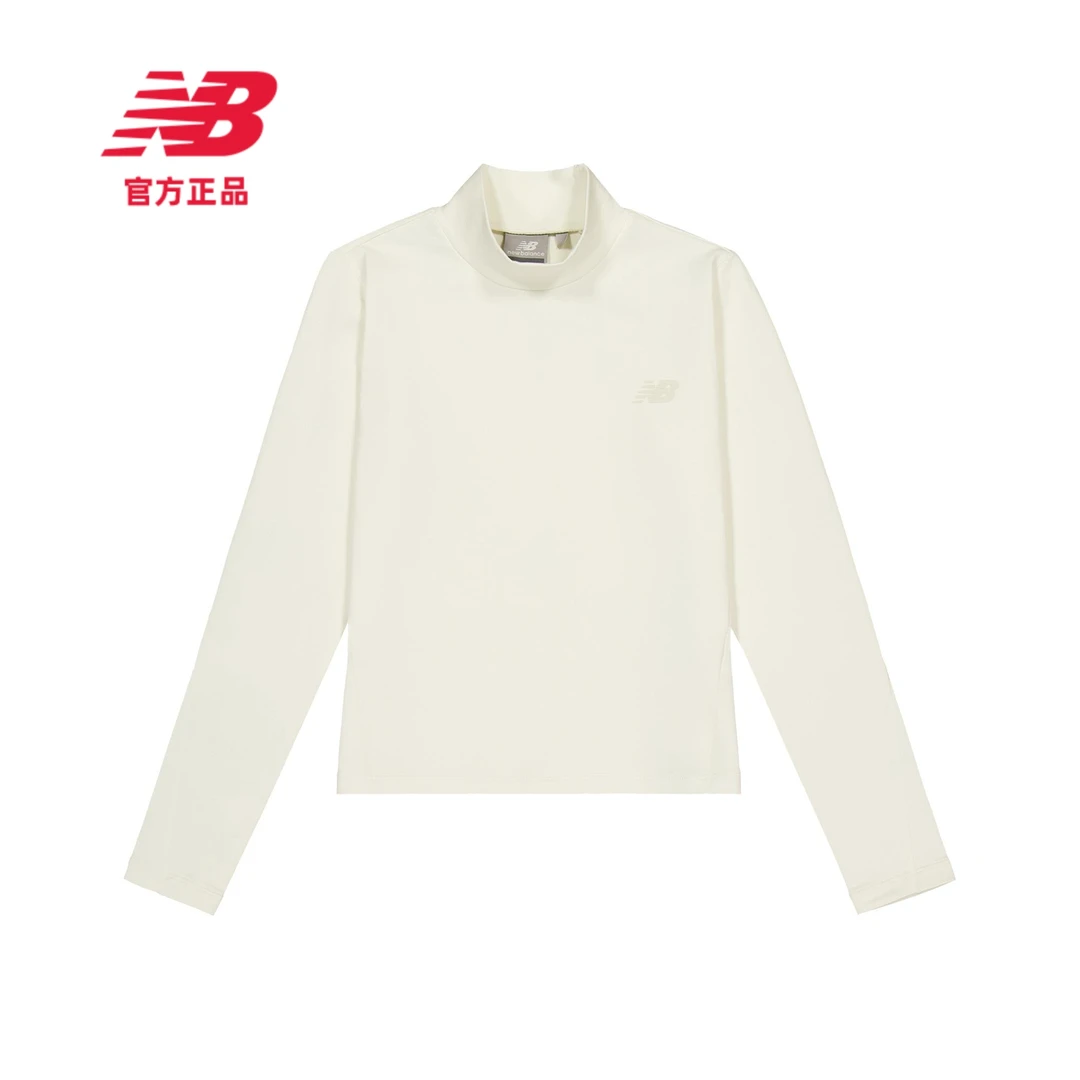 New Balance NB官方24年春季新款 女舒适百搭运动长袖T恤NDE12212