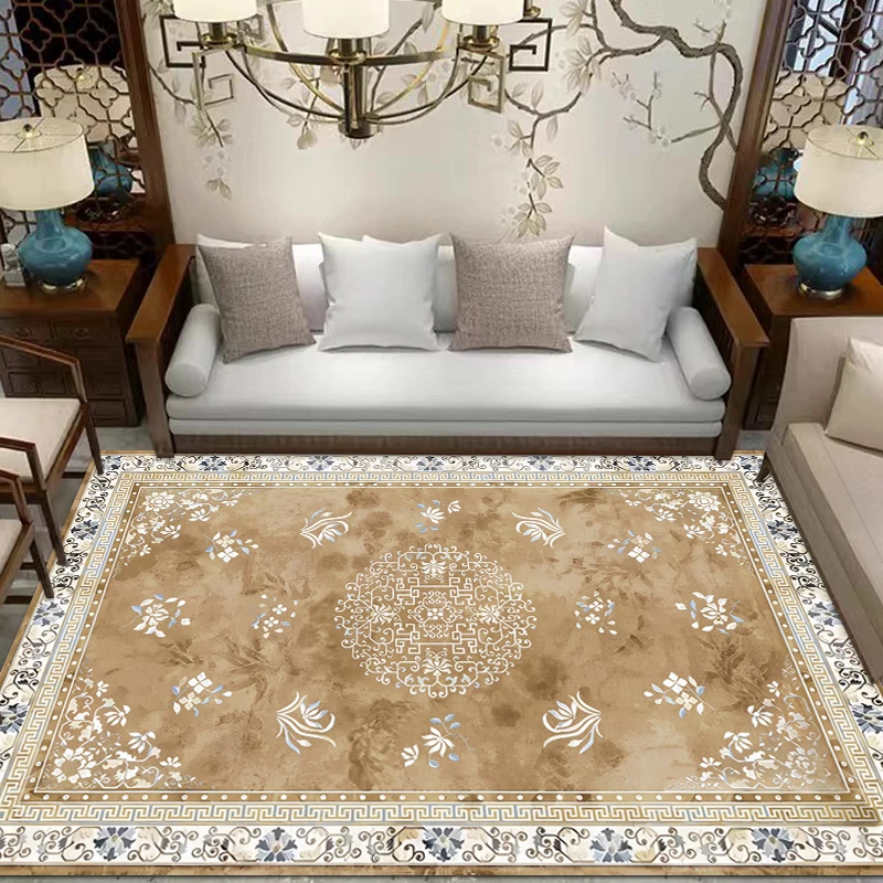 【国色天香】200x300欧式客厅地毯茶几毯沙发家用卧室满铺可机洗