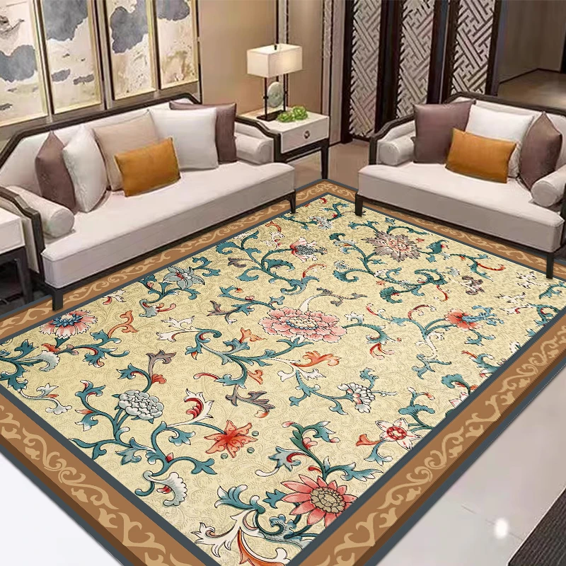 【外贸-831】200x300欧式客厅卧室吸水防滑百搭客厅轻奢茶几垫地毯