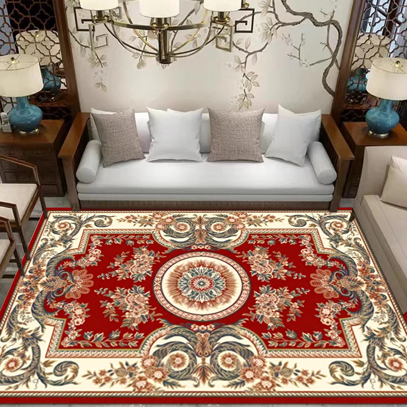 【梦思红】180x260客厅卧室吸水防滑百搭地毯百搭可水洗可剪裁