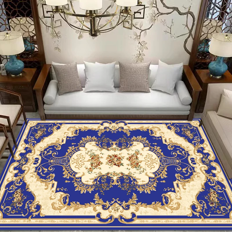 【丁兰花】200x300欧式家用地毯卧室客厅茶几垫地毯防滑门垫